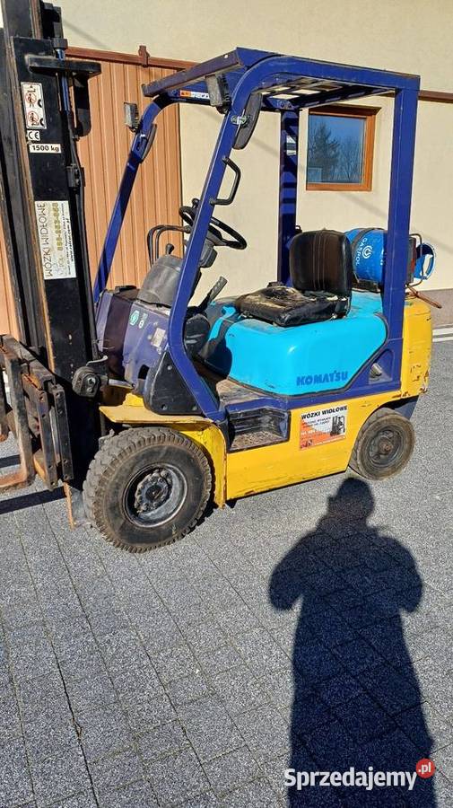 Wózek widłowy KOMATSU FG15 małopolskie Miechów