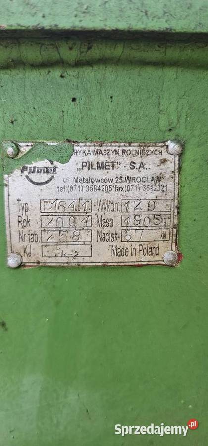Opryskiwacz rolniczy Pilmet 2500l 18m Bierzyn sprzedam