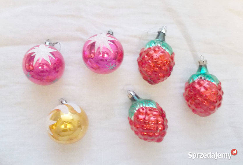 prl bombki szklane kolorowe bombki z prlu zachodniopomorskie Szczecin