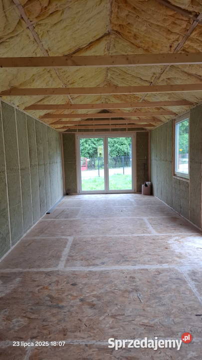 Domek szkieletowy całoroczny 35m2 mazowieckie Rządza
