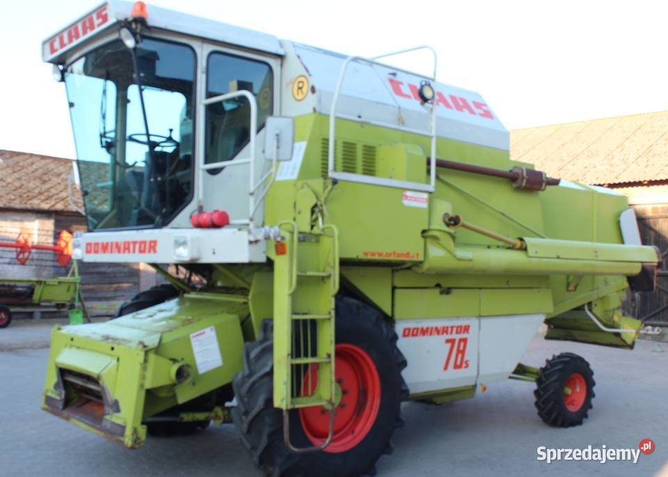 Claas Dominator 78s zero korozji 3500mth Sieczkarnia-rozdrabniacz mazowieckie Borowie sprzedam
