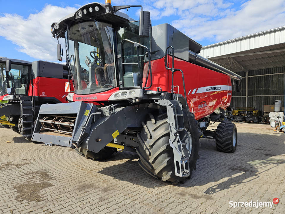 Kombajn Massey Ferguson Delta 9380 lubelskie Biskupie-Kolonia