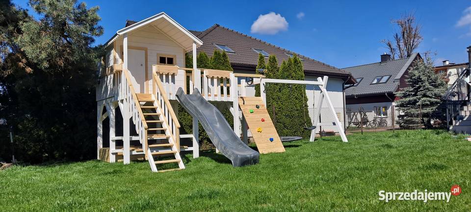 Domek dzieci plac zabaw małopolskie Szczucin sprzedam