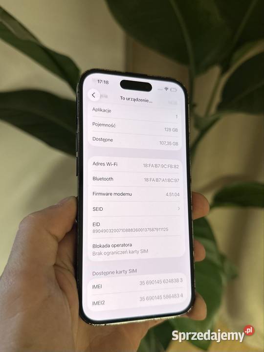 iPhone 14 Pro 128GB 81 Space Black Stan łódzkie Bełchatów sprzedam
