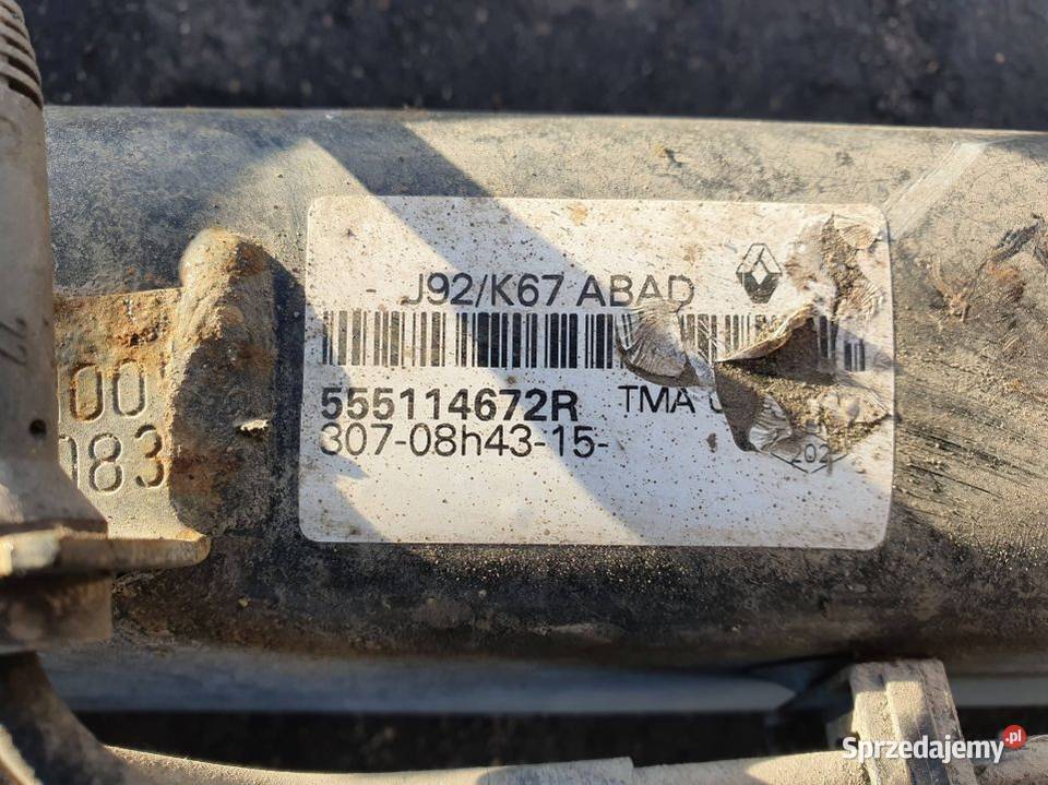 BELKA SANKI TYŁ DACIA LODGY 555114672R osobowe Lipno