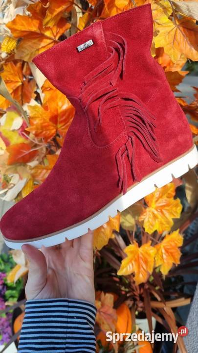rozmiar 37 bordowe skórzane SKLEP paragon Gdynia