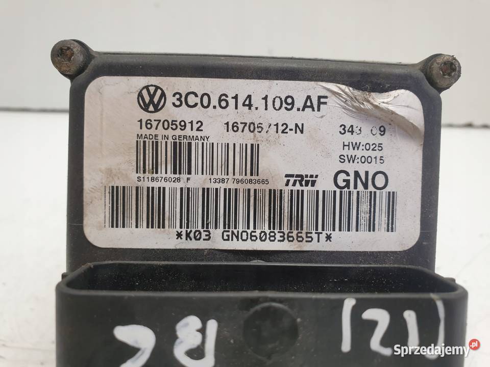 VW Passat B6 POMPA ABS Sterownik 3C0614109AF osobowe
