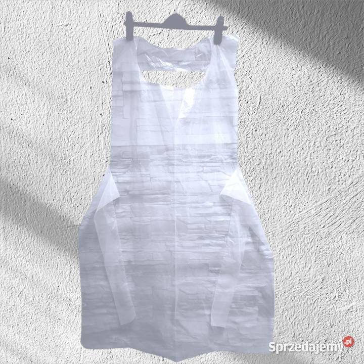 Fartuch ochronny jednorazowy przedni 100 sztuk sprzedam