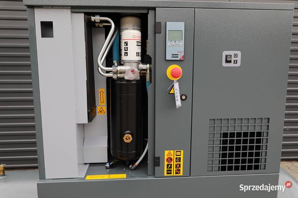 Kompresor śrubowy Atlas Copco G5FF 500 lt NOWY Łabunie