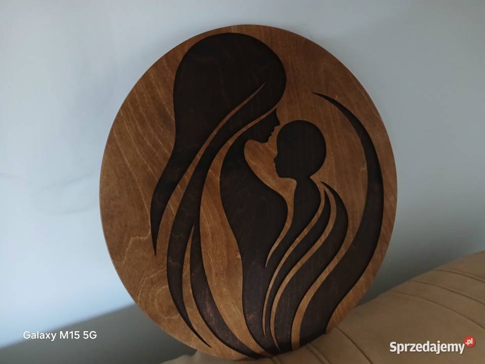 Dekoracja na ścianę postać matki z dzieckiem małopolskie Skawina