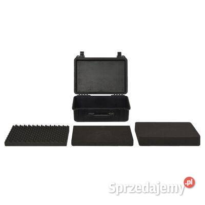 vidaXL Walizka lotnicza czarna 47x36x18 mazowieckie Warszawa sprzedam