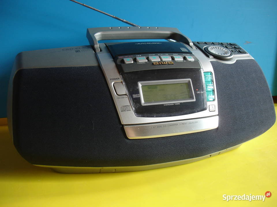 Radiomagnetofon z CD AIWA CSDEL30 Radioodtwarzacze Zielona Góra