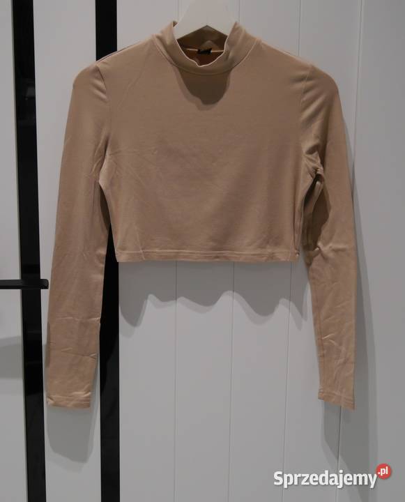 Shein fajna beżowa bluzeczka 34 XS brązowy/beżowy Wrocław