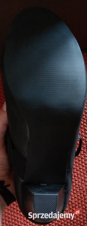 Czółenka botki czarne obcas wkładka 25 rozmiar inna mazowieckie Warszawa sprzedam