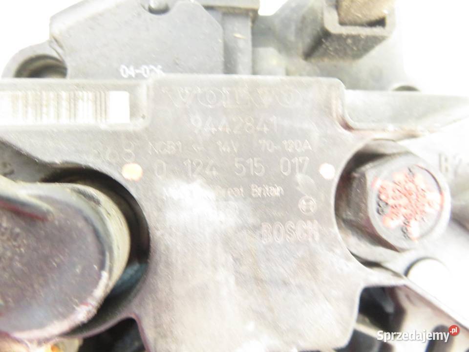 ALTERNATOR VOLVO S80 I TS XY 20 T 0124515017 małopolskie