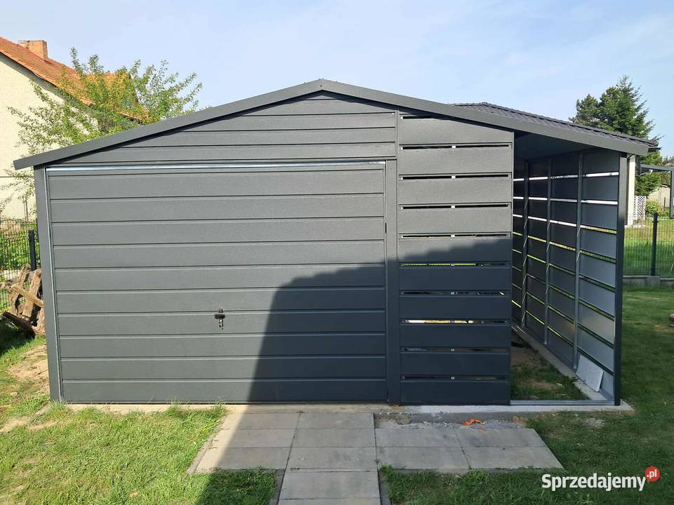 Garaż blaszany wiata schowek Producent Cała