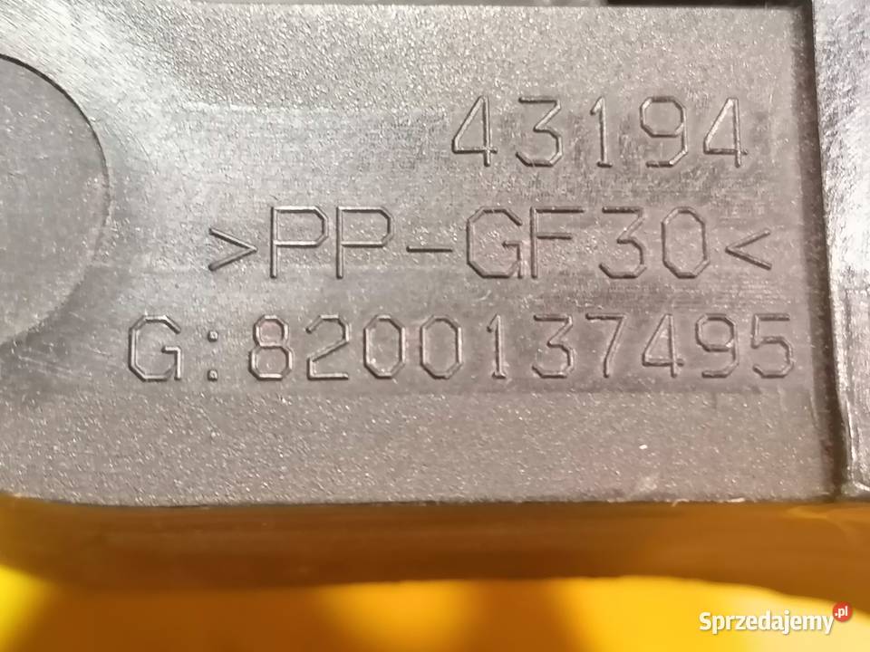 wzmocnienie 8200137495 przód lewe Renault Scenic łódzkie Piotrków Trybunalski