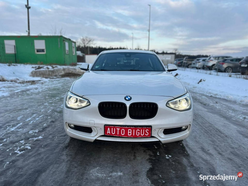 BMW 118 climatronic biała perła bixsenon duza światła do jazdy dziennej BMW Lębork