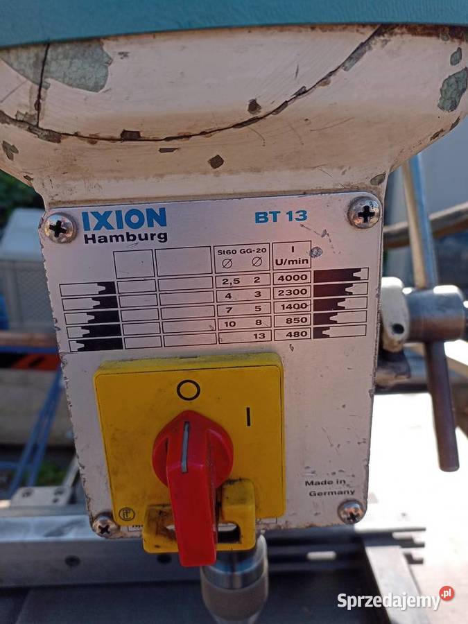 wiertarko frezarka Ixion programator xy Brzesko