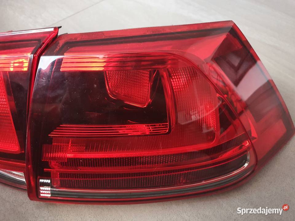 Lampy tylne VW Golf VII 7 przedlift ciemne USA Skoczów