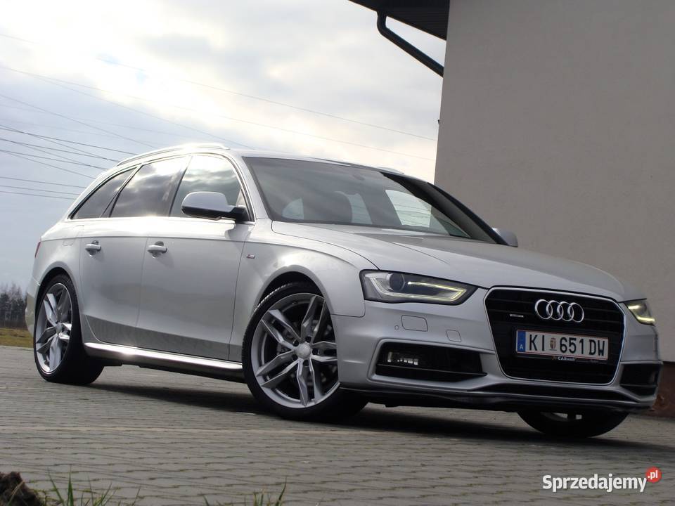 Audi A4 B8 20 TDI 177 Quattro 3x sline skóry LED Radom sprzedam