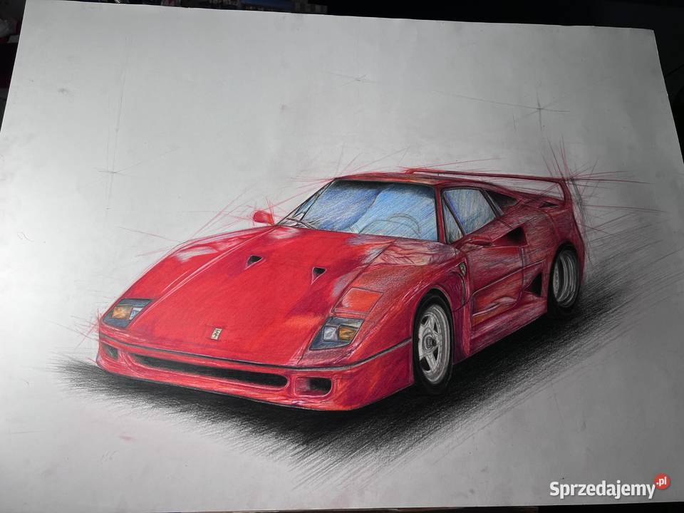 Unikatowy rysunek na zamówienie Moskorzew