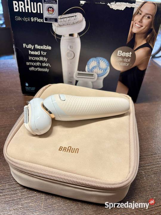 Depilator Braun Silkpil 9 Flex 9010 wodoodporny warmińsko-mazurskie Elbląg