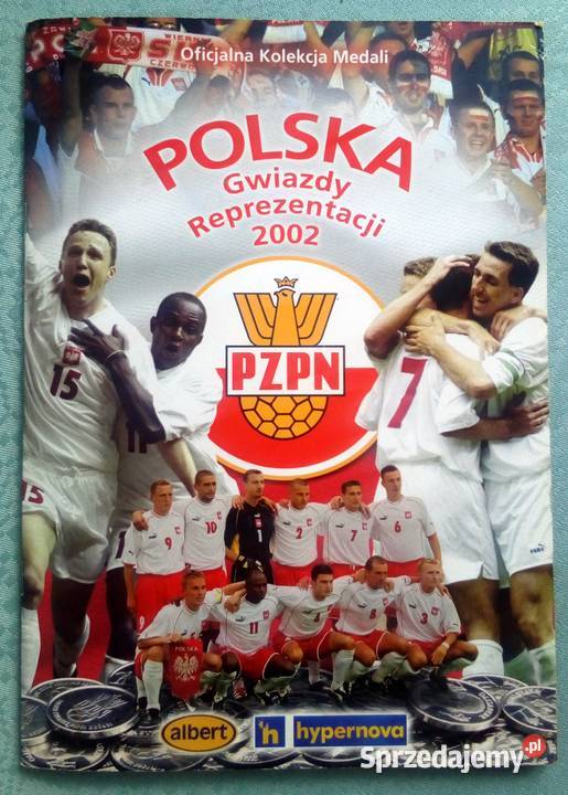 Gwiazdy Reprezentacji Polski MŚ 2002 Piłkarze Numizmatyka Sosnowiec