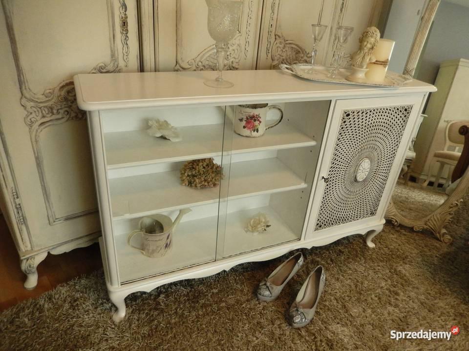 komoda francuska rtv shabby chicrafia ludwik Lubin