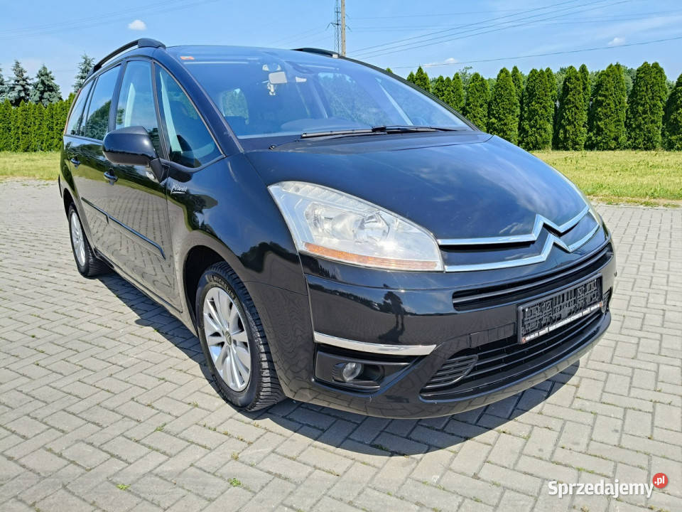 Citroen C4 Grand Picasso 18BENZ 7 FoteliKlimatr łódzkie Kutno