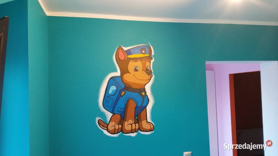 mural na ścianie Tychy sprzedam