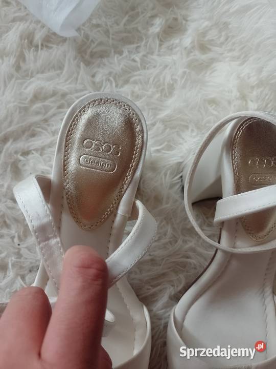 40 ASOS Ekskluzywne sandałki wieczorowe z Sandały i klapki Kraków