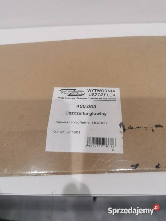 Daewoo Lanos Nubira DOHC Uszczelka głowicy NOWA