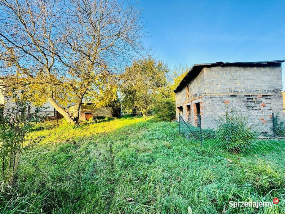 Działka budowlana 1766 m z garażem Niedobczyce Sprzedaż Rybnik