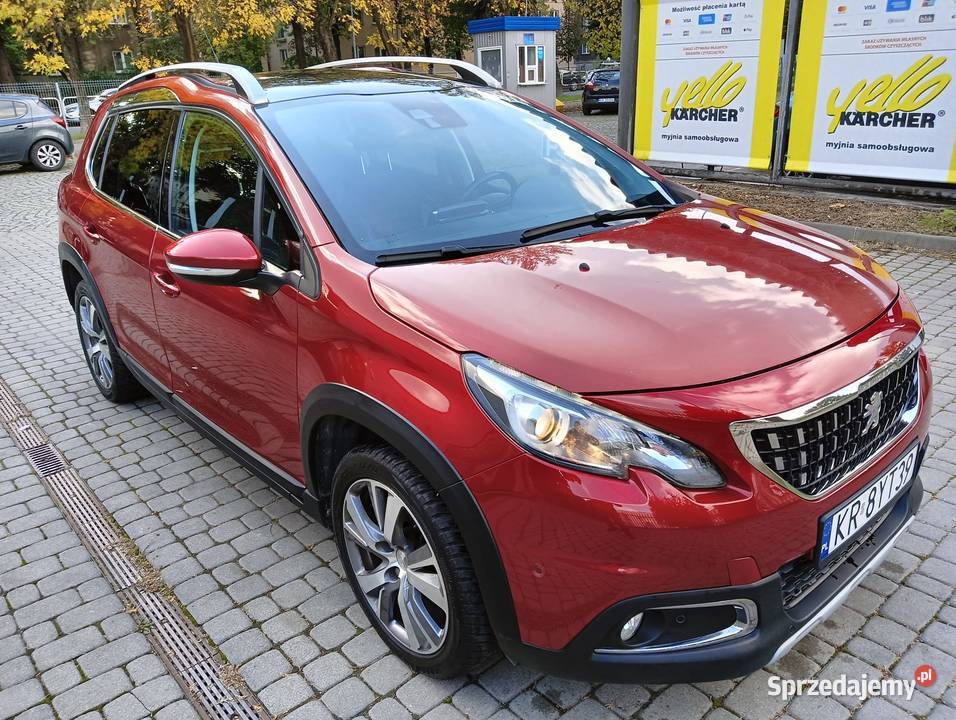Peugeot 2008 12 Pure Tech 2018 r Rok produkcji 2018 Kraków