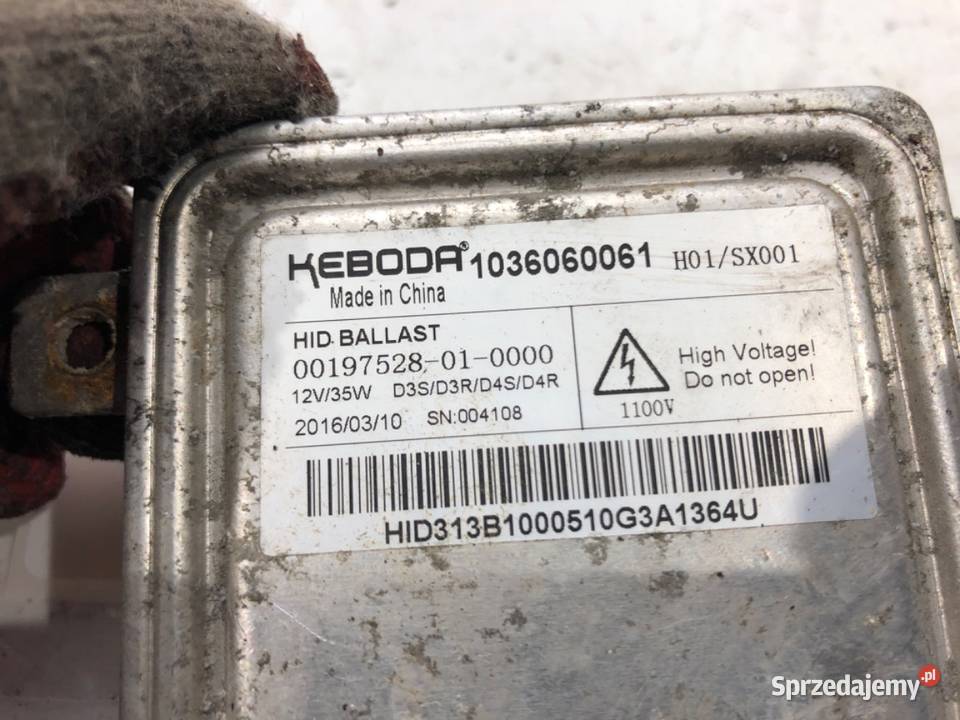 PRZETWORNICA XENON AUDI A4 B8 1036060061 0715