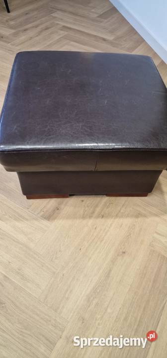 komplet wypoczynkowy sofa 2 pufy fotel Kraków