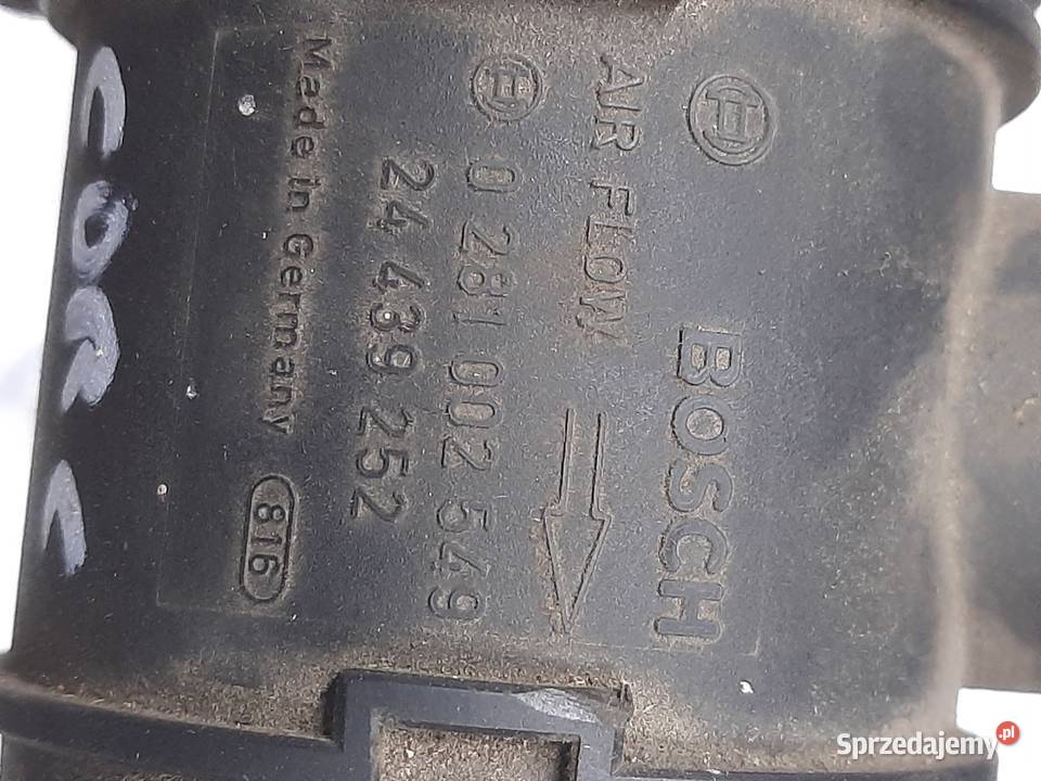 Opel Corsa C 13 CDTI Przepływomierz 0281002549 Ksawerów