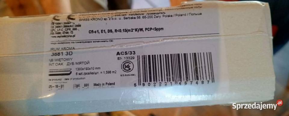 Panele podłogowe Swiss Krono Aurum Aroma Dąb Panele podłogowe Piekoszów