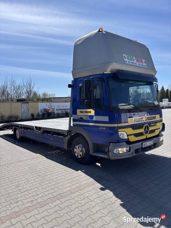 Mercedes Atego 818 laweta pomoc drogowa 2008r Sokołów Podlaski
