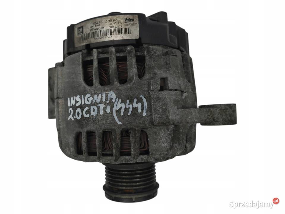 ALTERNATOR Opel Insignia A 20 CDTI valeo lubelskie