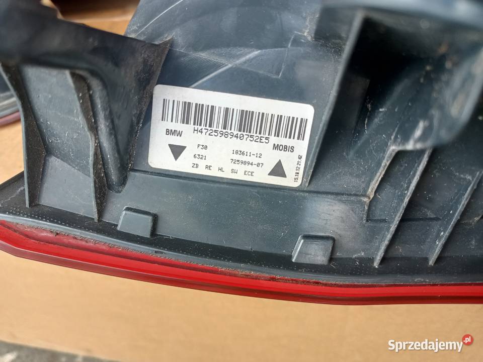 Lampy tylne BMW f 30 Modliborzyce