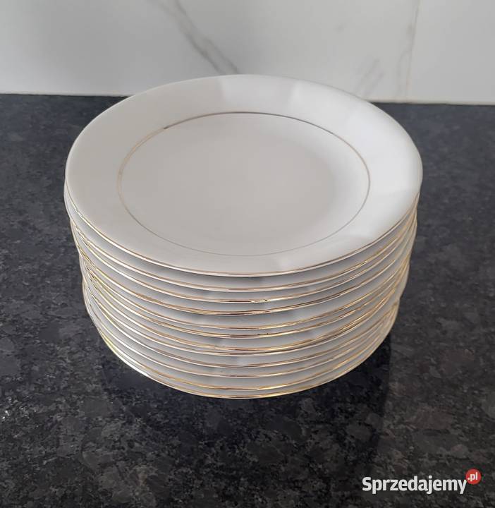 Serwis kawowo herbaciany Nowy 12os39el Porcelana Świdnik