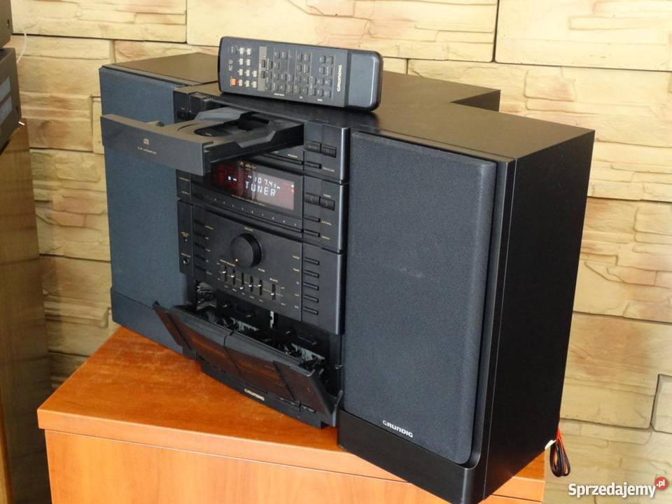 Wieża Grundig pilot kolumny mocna sprawna i Wieże i miniwieże sprzedam