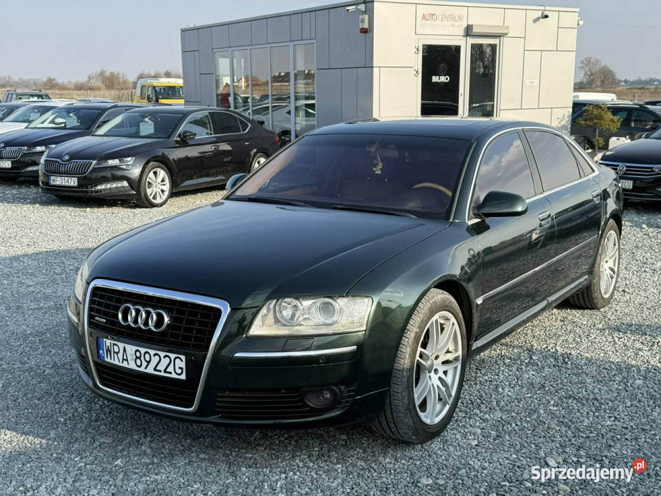 Audi A8 42 TDI 326 2005r Pneumatyka Climatronic czujnik zmierzchu dolnośląskie