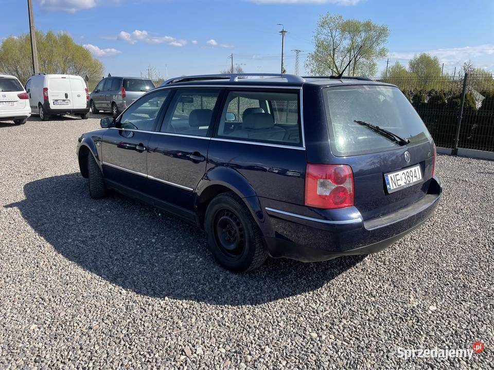 Volkswagen Passat b5Fl 20benz klima półskóry niebieski Rutki-Kossaki