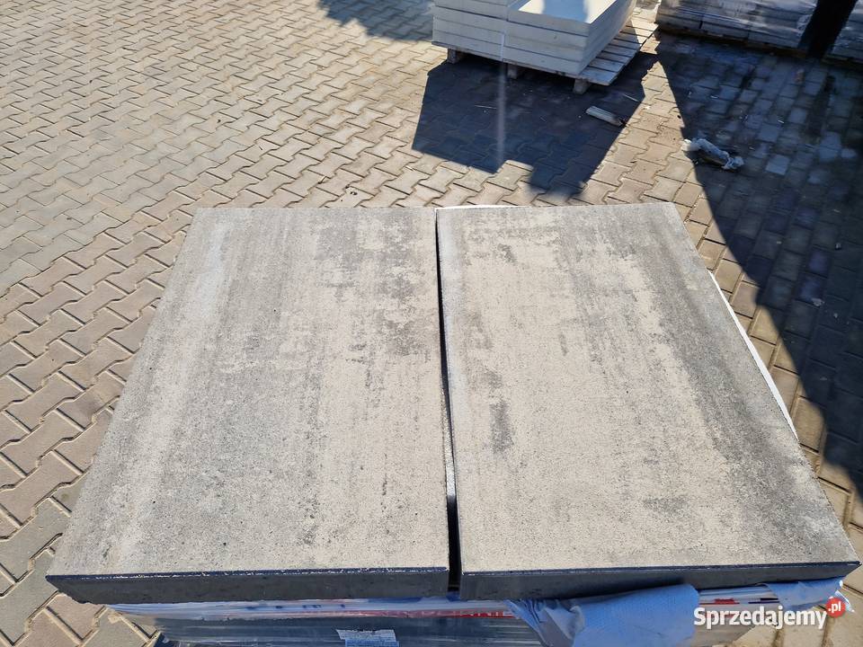 Płyta Bulwar Wiślany 50x75x10 Zima Kostka Wielogóra