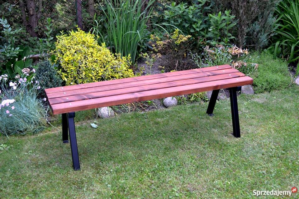 ŁAWKA stalowa PARKOWA OGRODOWA MIEJSKA W044 Miejsce Piastowe