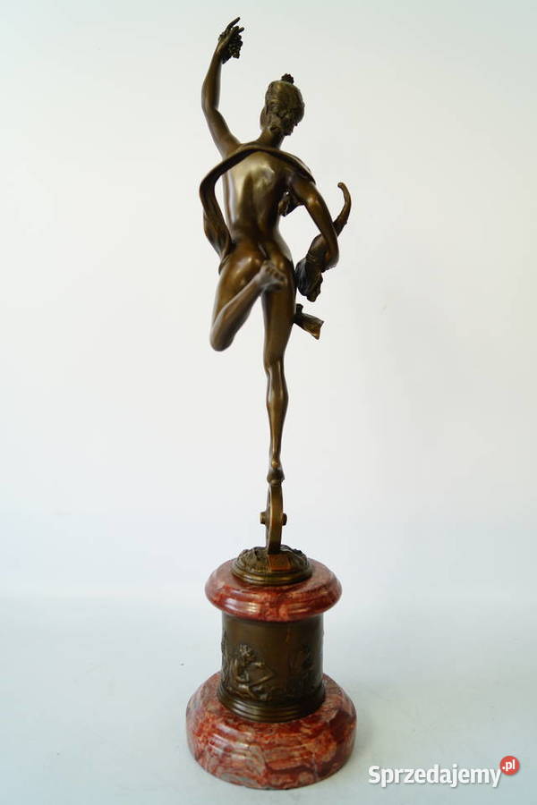 FORTUNA duża figura z brązu rzeźba mitologia Gizałki