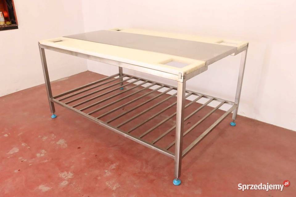 Masarnia Stół rozbiorowy obustronny z wkładami Gastronomia Góra sprzedam